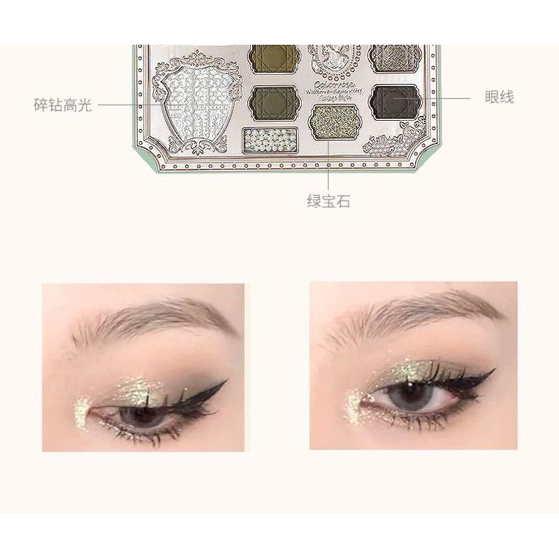 COLORROSE - Paleta de Maquillaje Serie Ballet Russe - CR1091 Musgo