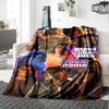 Grand Theft Auto Customize Text Blanket Lightweight Personalized Blanket Comfortable Suitable for Office Livingroom Nap Sofa Four Seasons Universal