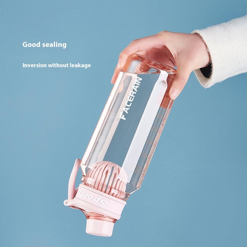 Large Capacity Water Bottle with Tea Infuser Summer Portable Food Grade Sport Water Bottle Proof Design for Outdoor & Indoor Use