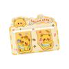 Gift Double Magnetic Cartoon Custard Bear Bookmarks for Students Cute Reading Book Page Kawai Stationery Office School Supplies