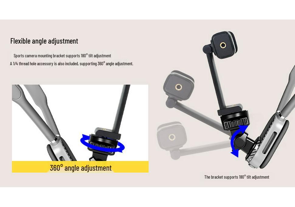 Cross-Border Neck-Hanging Magnetic Phone Holder for Live Streaming & Vlogging