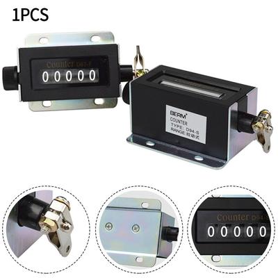 5 Digit Display Manual Hand Tally Counter Resettable Mechanical Clicker