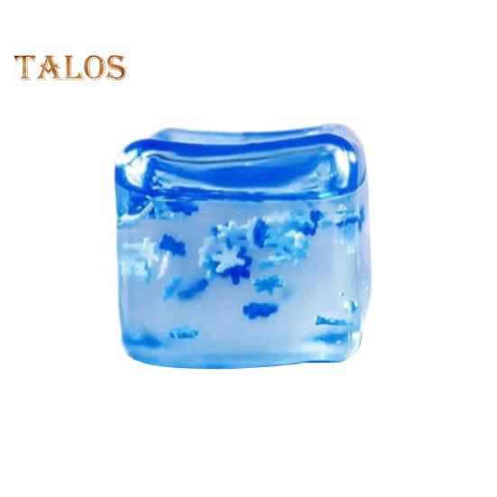 

Сжимаемые мячи для снятия стресса для детей и взрослых, кубики льда, сенсорная сжимаемая игрушка, эластичная игрушка для снятия стресса и беспокойства в классе синий