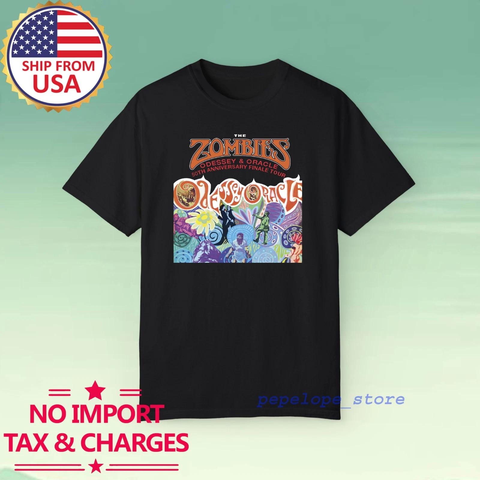 The Zombies Odessey & Oracle Men s Black Size S-5XL 2XL