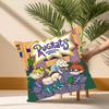 Hot Cartoon R-RugratsS Pillow Case Soft Plush Fabric Double Sided Print Decorative Home Living Room Gift Cushion