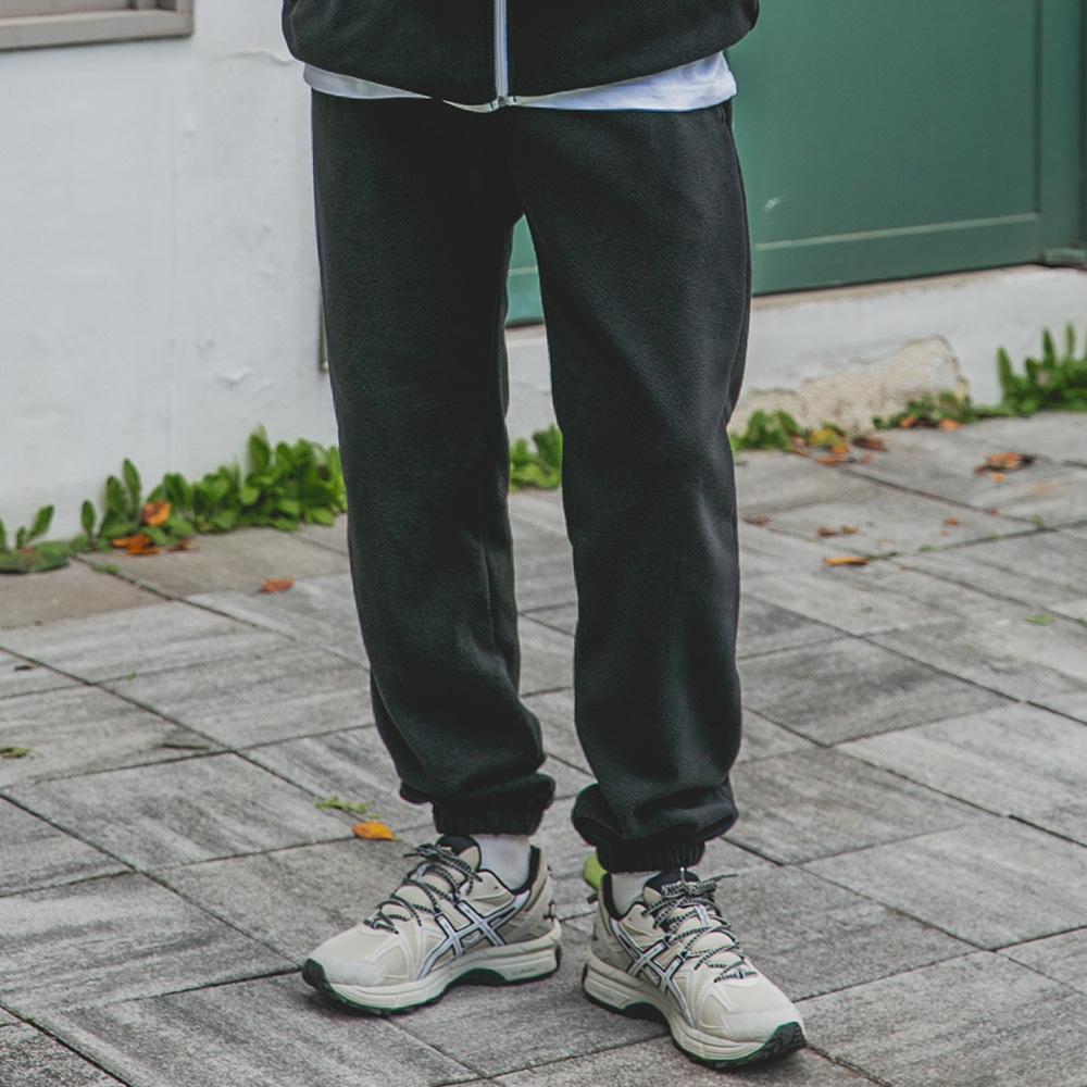 ALVINCLO Plain Micro Fleece Jogger Training Pants Pan1575 (3 Colors)