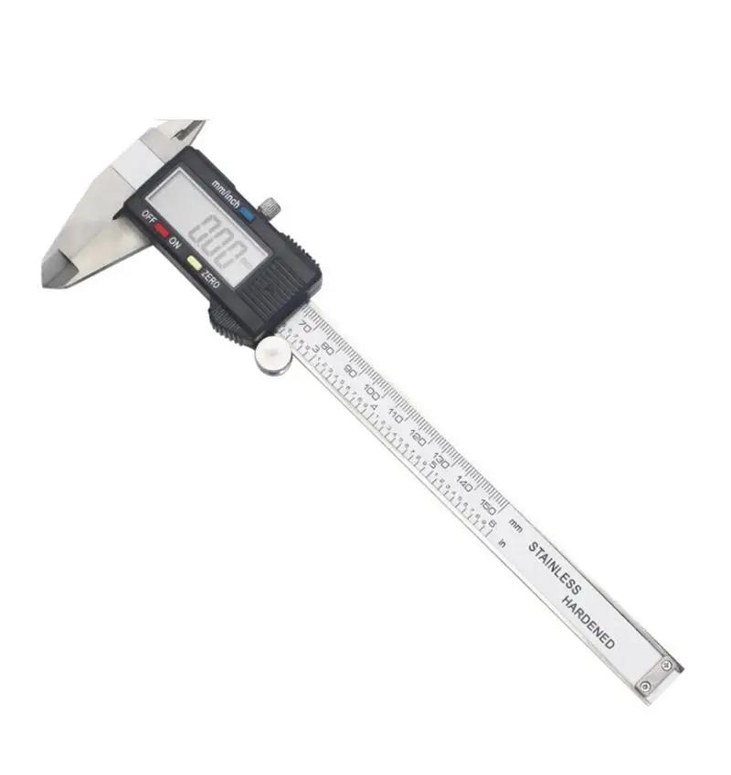 Mini Pocket Stainless Steel Digital Caliper 50mm 70mm 100mm 150mm Electronic Vernier Caliper Slider Caliper Gem Thickness Gauge