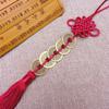 Feng Shui Copper Coin Chinese Knot Pendant To Promote Wealth And Success In Residential And Professional Areas