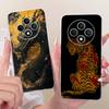 For Oppo Reno 12F 5G Case Reno12 FS Cool Dragon Tiger Painted Cover Soft Silicone Phone Case For Oppo Reno12 F 4G Reno12F Fundas