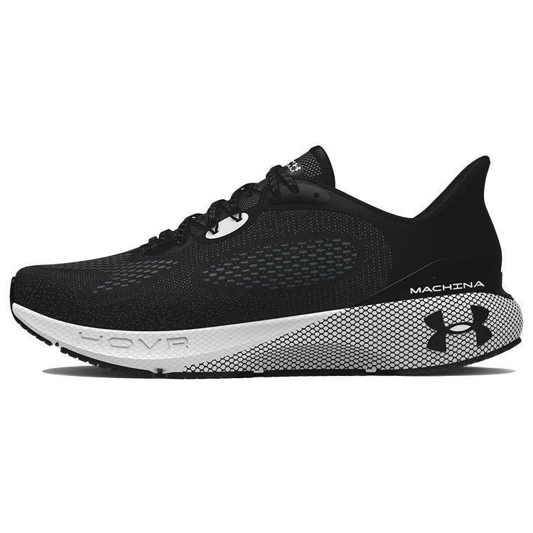 Under Armour HOVR Machina 3 CN Running Shoes Black White Grey Women 3025660-001 36