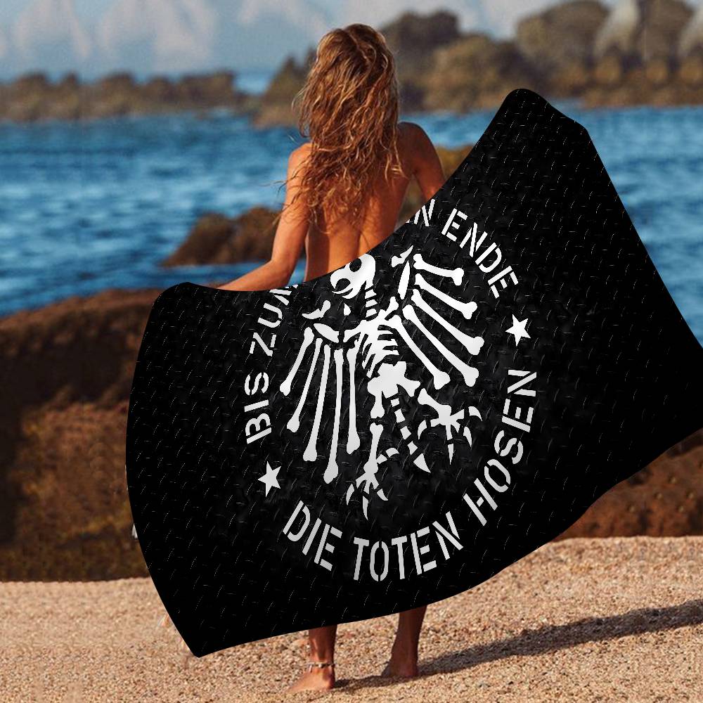 Punk Rock Band D-Die Toten Hosen Microfiber Beach Towel Absorbent Quick dry Soft Yoga Swimming Resort Mountain Climbing Towel