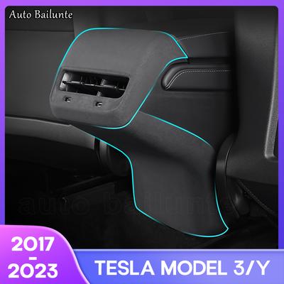For Tesla Model 3 Rear Air Vent Outlet Anti-Dirty Cover Trim For Model Y -2023 Accessories Air Outlet Lower Decorative