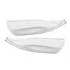 Artudatech 2PCS Xenon Headlight Headlamp Clear Lens Cover For BMW 3 E90 E91 Sedan 2005-2012 Car Accessories