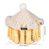 Tent Hamster Cage Guinea Pigs Rabbit Nest Hamster Cage House Cozy Small Pet Nest Tent Soft Cotton Pet House Sleeping Tent