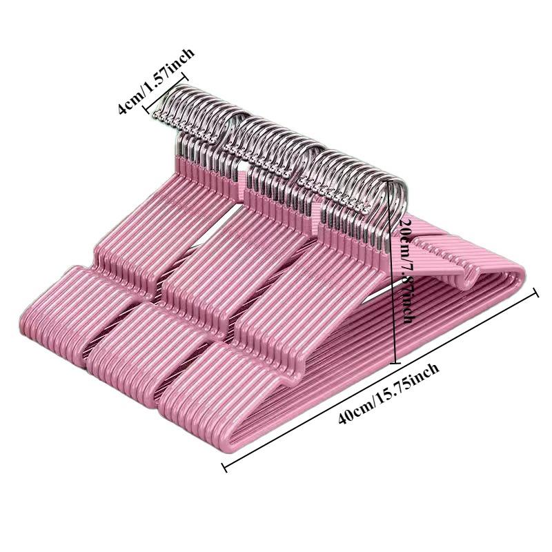 10 Stück Rutschfeste Kleiderbügel, Robuste Kleiderbügel, Anzugbügel ohne Schulterbeule, Wäschebügel, Platzsparende Kleiderbügel für Erwachsene