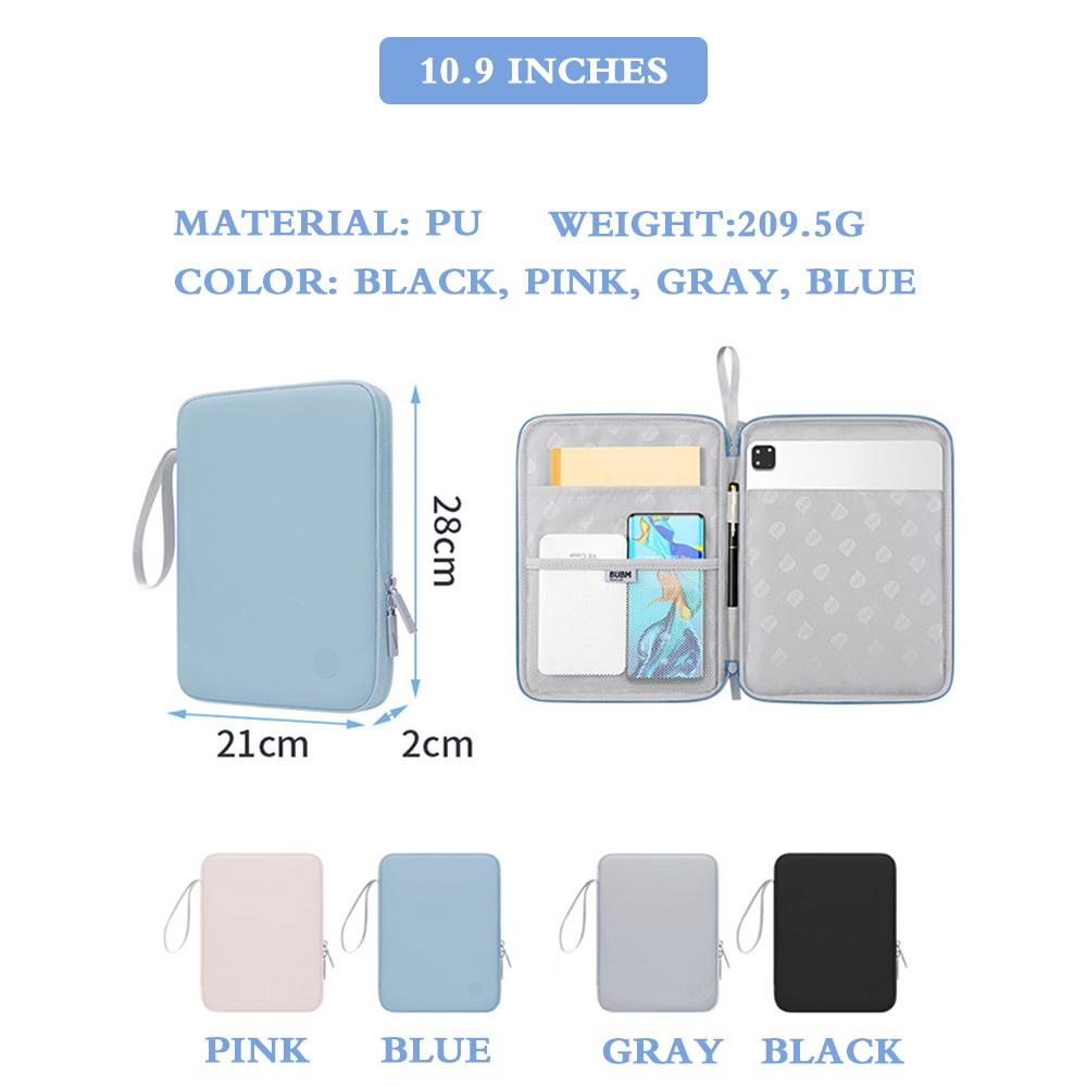Leder Tablet Schutzhülle Lagerung Tasche Geeignet für Apple 10-zoll Huawei 12-zoll Laptop Tablet Liner Tasche Wasserdicht, öl-proof, Verschleiß-beständig