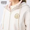 Teenie Weenie Women's Bear Logo Hooded Cardigan
