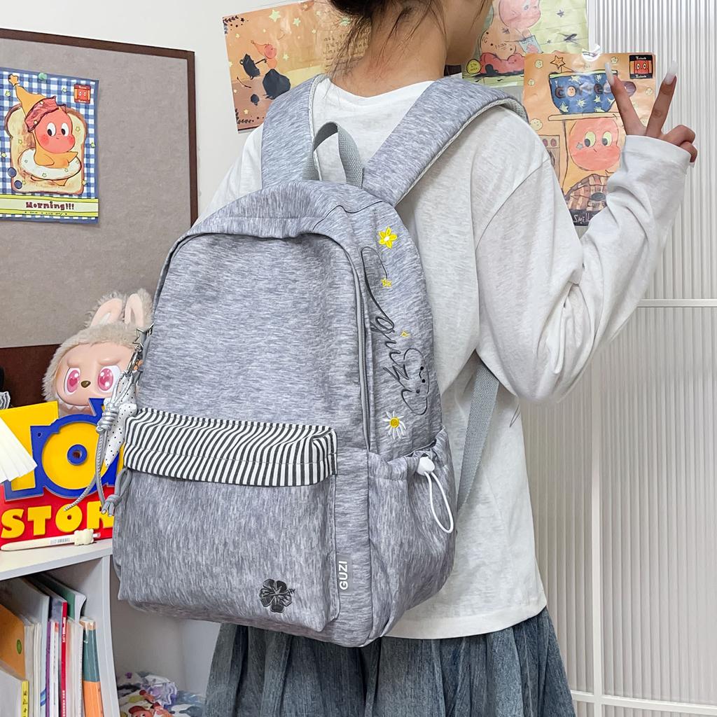Schoolbag Small Fresh Schoolbag Personalized Junior High School Student Cute Korean Version Travel Small Backpack Lightweight High School College