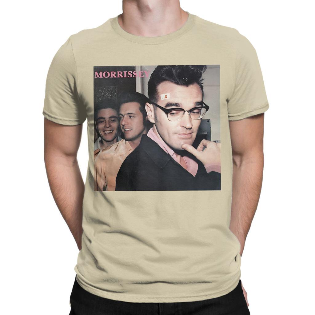 Morrissey Tour 2025 Gift T Shirts Mens  Cotton Funny TShirt Crewneck  Tees Short Sleeve Tops Gift Idea
