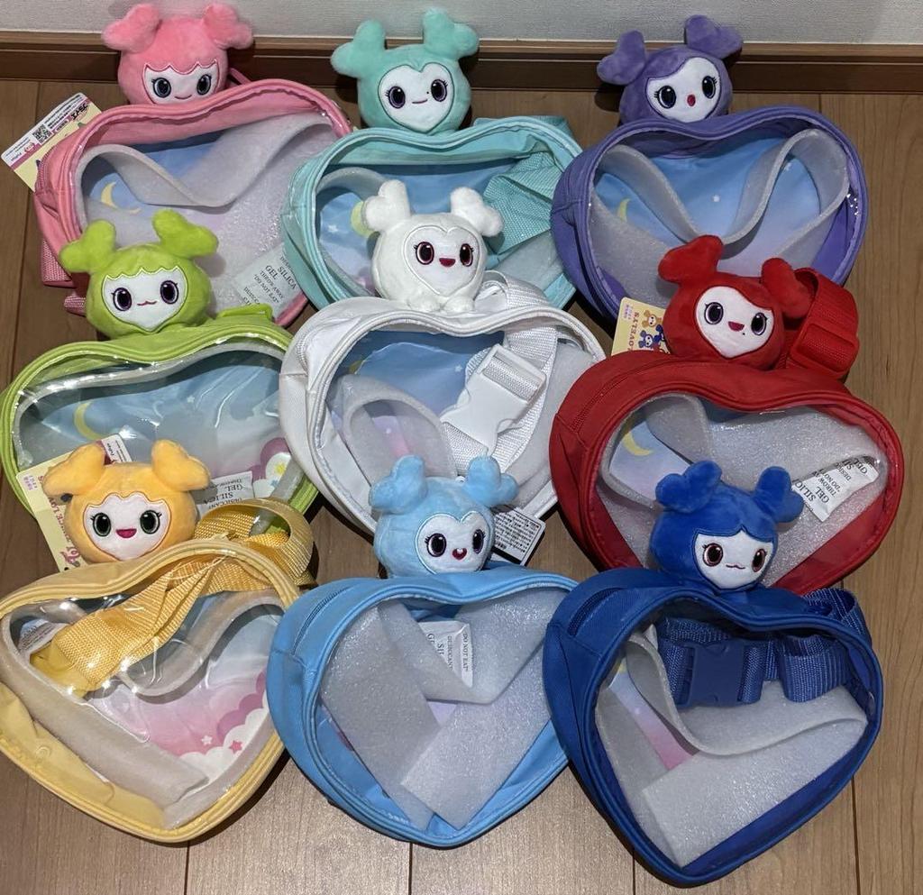 [USED] TWICE LOVELYS Pyokokyun Body Bag GiGO Exclusive All Types Complete Set