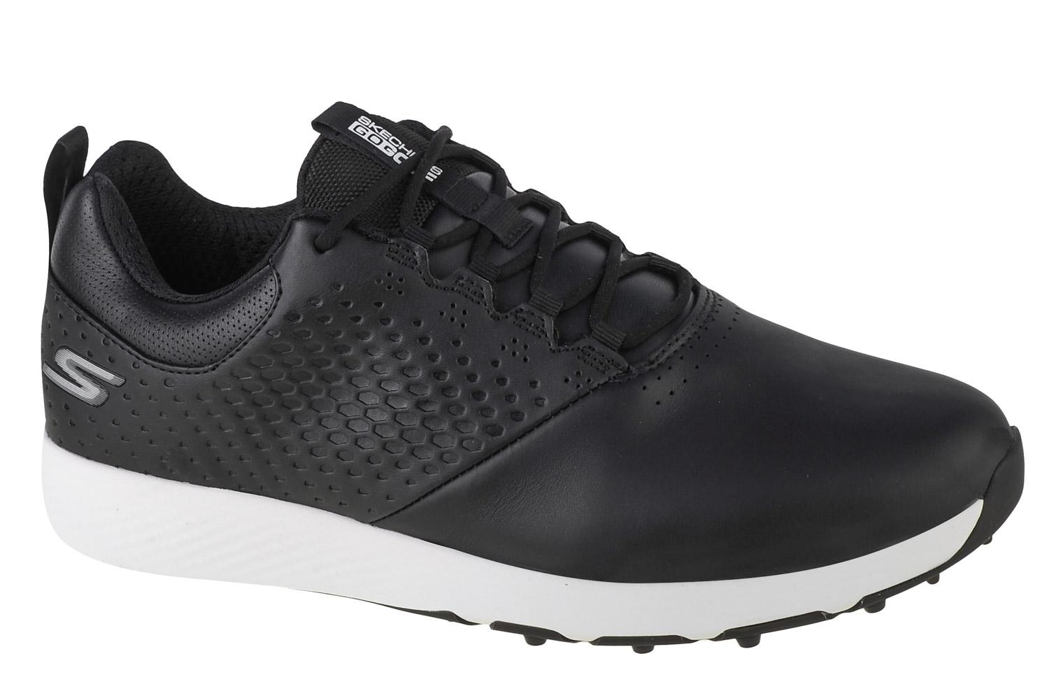 Chaussures de golf en cuir lisse pour hommes Skechers