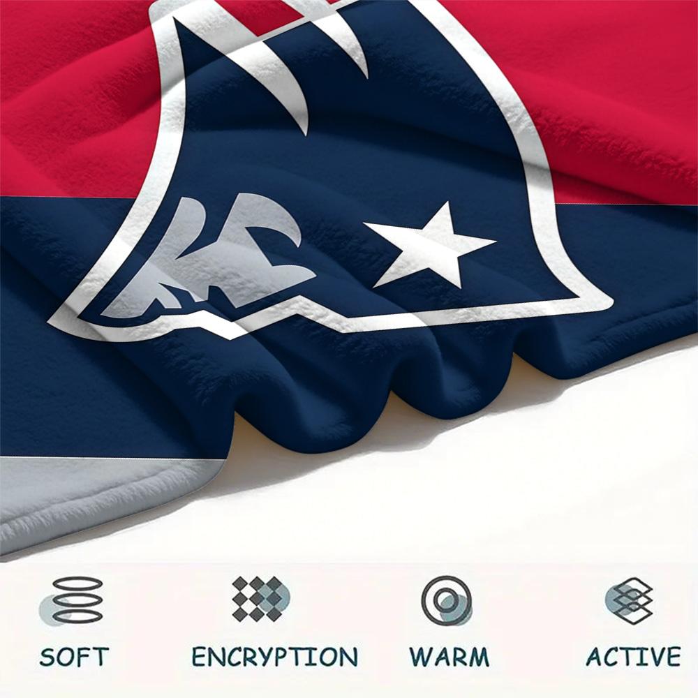 New England Patriots2 Flannel Blanket, High Quality Comfortable for All Seasons, Home Decor, Warmth and Comfort