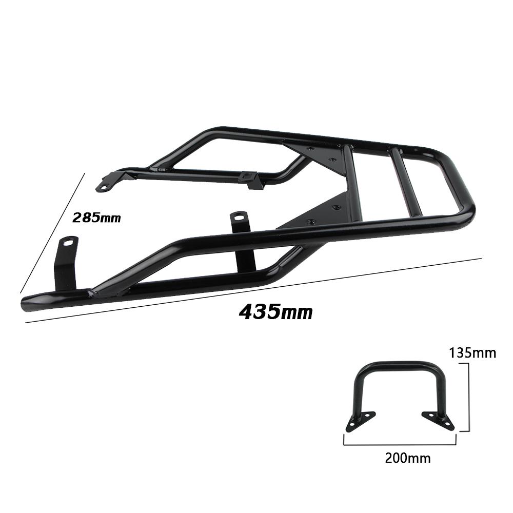 For RNINET Scrambler R NINE T R9T Pure Racer Passenger Back Seat Motorcycle Rear Seat Luggage Carrier Rack with Handle Grip