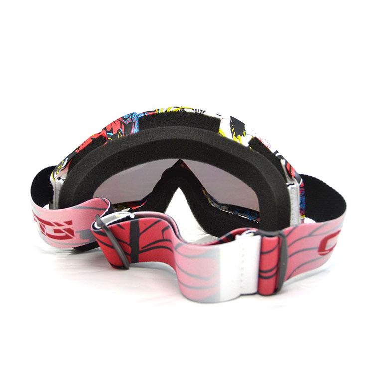 Gogle Kartingowe T815-7 Off-Road i Narciarskie z Wzorem Nanoszonym Metodą Transferu Wodnego QL037