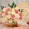 Artificial Rose Flower Bouquet Kit for Wedding Centerpieces, Bride Bouquets, Table & Chair Decorations, Cake & Home Decoration Diy, Valentine Day