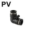Black Pneumatic Fitting Pipe Connector Quick Release Coupling 4mm 6mm 8mm 10mm 12mm PU PV PE HVFF PY Tube Connectors Fuel System Fittings7