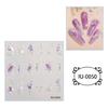 5D Embossed Nail Art Stickers Manicure Accessories Self Adhesive Nail Decals
