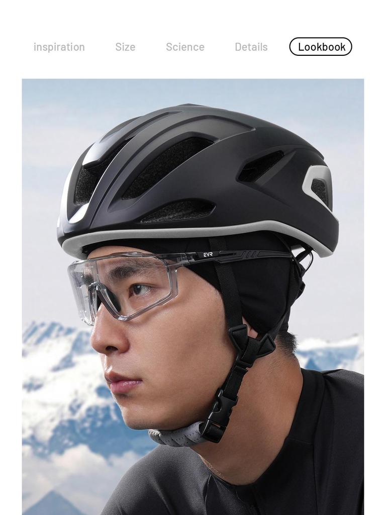 EVR Windproof Cycling Balaclava Hat with Ear Protection - Warm, Cold-Weather Bike Gear for Autumn/Winter