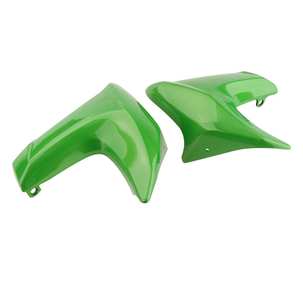 2x Motorcycle Radiator Cover Fairings Guard Kits for Kawasaki ER6N 2012 2013 2014 2015 Repair Parts Radiator Side Cowl Cover