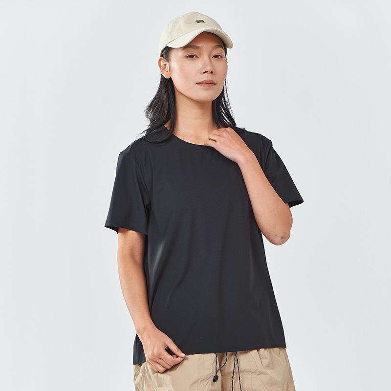 Women's Quick-Dry Short Sleeve T-Shirt - Summer Cooling, Breathable, Lightweight Sportswear