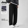 JEEP SPIRIT Men's Winter Alpaca Fleece Lined Loose Casual Pants