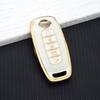 TPU Key Fob Cover for Nissan Rogue Kicks Pathfinder Qashqai J12 Ariya Altima Premium 5 Buttons Soft Key Case Holder Accessories