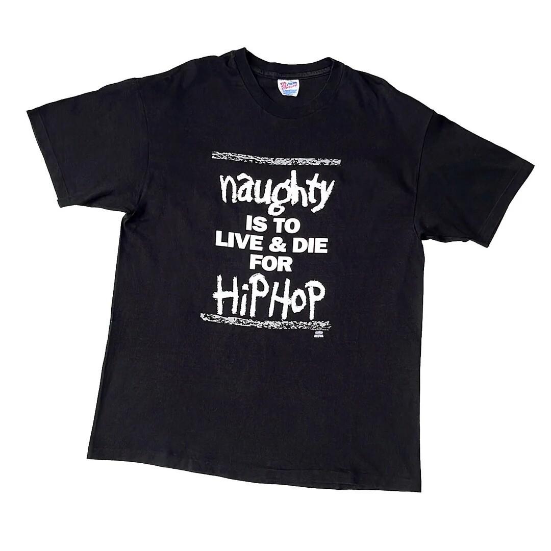 Naughty By Nature 1993 90s Vintage Hip Hop Hooray USA Made Rap Rare Unisex T-Shirt XXXL