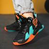 31-40 Kinder und Jugendliche Übergröße Rutschfest Verschleißfest Modische High-Top Basketballschuhe Sportschuhe