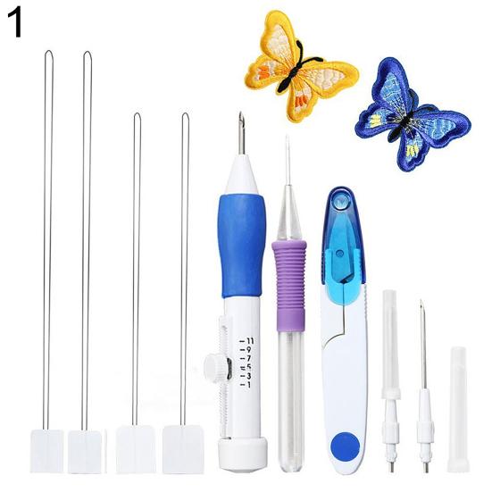 Craft Pen Punch Ace Ață de brodat Kit punct de cruce Accesoriu de cusut DIY