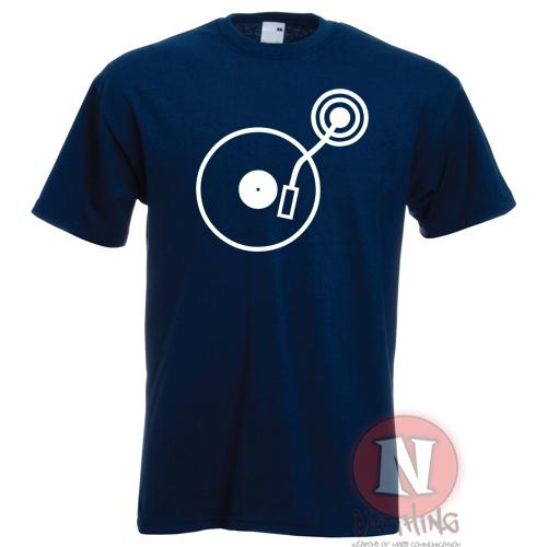 Dj Turntable TShirt Ibiza Club Party Old School Style Rave Edm Cool