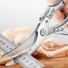 Stainless Steel Kitchen Scissors Multifunctional Barbecue Scissors for Home Dining Outdoor Use