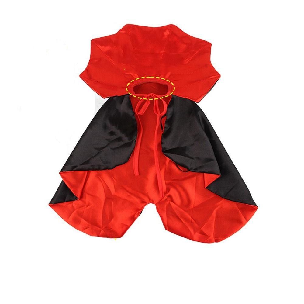 Comfortable Halloween Pet Costume Adjustable Dogs Knight Cape Cat Cosplay Cloak  All Saints' Day