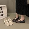 Ballet Shoes Women's Flat Shoes Hollow Mary Jane Single Shoes Fishing Net Shoes Summer New Sandals Women's Mesh Shoes