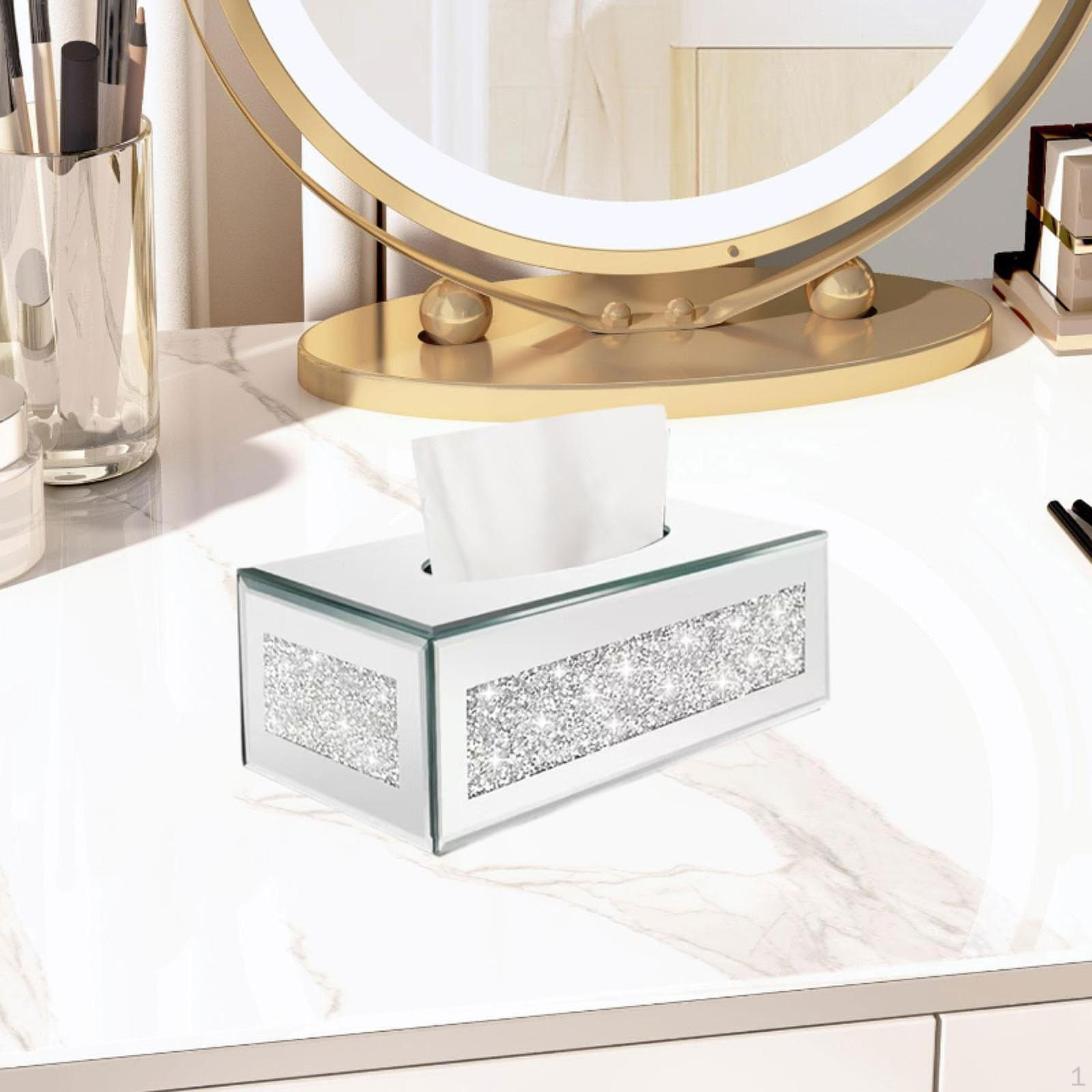 

Чехол для коробки с салфетками, органайзер для декора гостиной, диспенсер для отеля, для столешницы серебряный