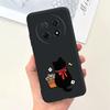 For Huawei Nova Y91 Cool Style Dragon Black Cat Soft TPU Shockproof Back Cover For Huawei NovaY91 Y 91 Phone Case Bumper Etui