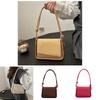Contemporary Medium Size Woven Handbag For Women With Dual Shoulder Straps