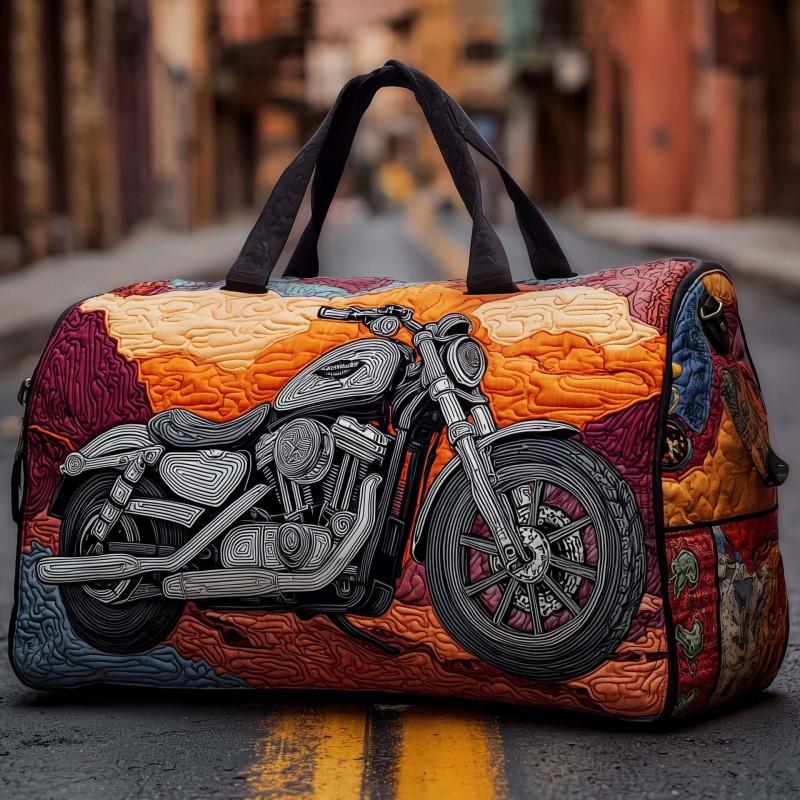 Western Style Small Duffle Bag Gym Travel Unisex Handbag