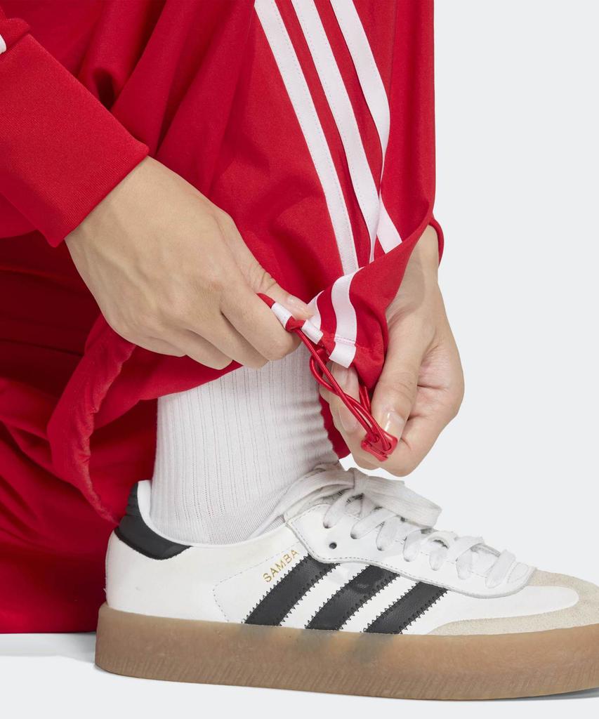 ADIDAS Lace Adilenium Firebird Track Pants - Red / Ks1430