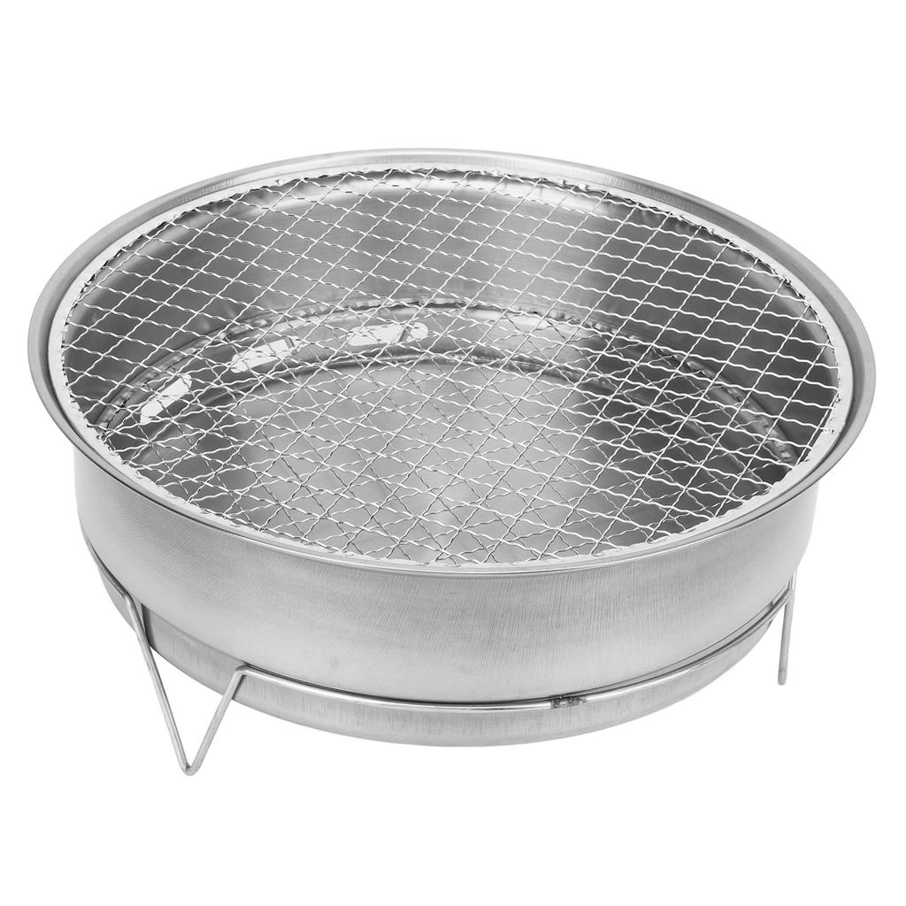 Charcoal Barbecue Grill Portable Multifunction BBQ Grill Stove with Stone Baking Pan for Outdoor