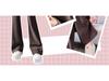 Women's 2026 High-Waisted Slimming Black Micro Flare Suit Pants – New Style Straight-Leg Casual Trousers.